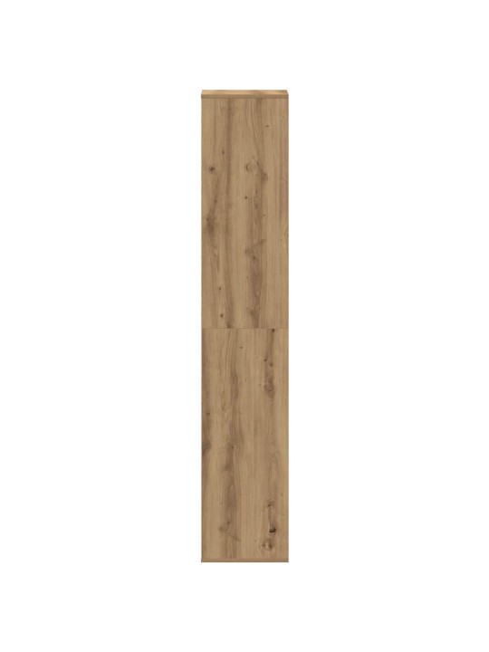 Botník artisan dub 54x34x183 cm dřevěné konstrukce