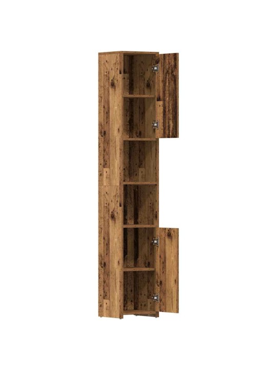 Koupelnová skříňka old wood 30 x 30 x 183,5 cm dřevotříska