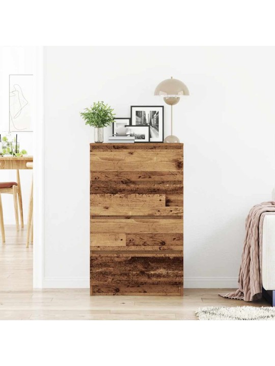 Příborník old wood 60x35x98,5 cm dřevěná konstrukce