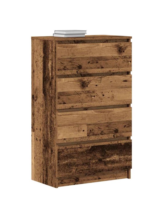 Příborník old wood 60x35x98,5 cm dřevěná konstrukce
