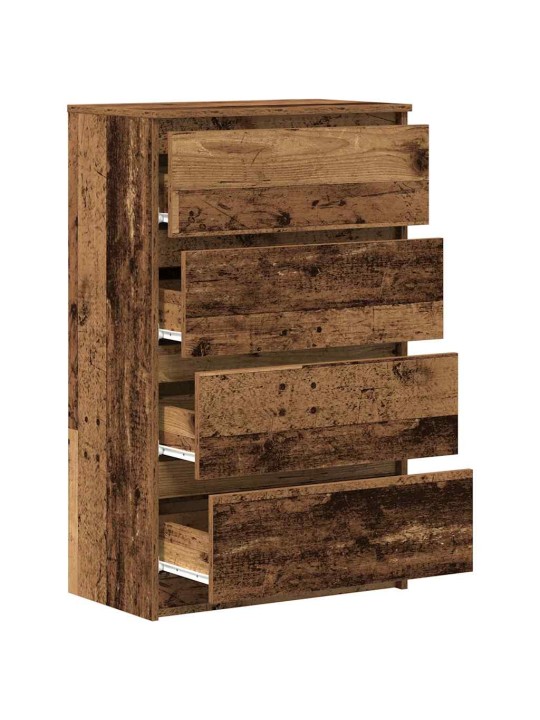 Příborník old wood 60x35x98,5 cm dřevěná konstrukce