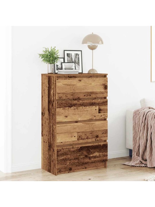 Příborník old wood 60x35x98,5 cm dřevěná konstrukce