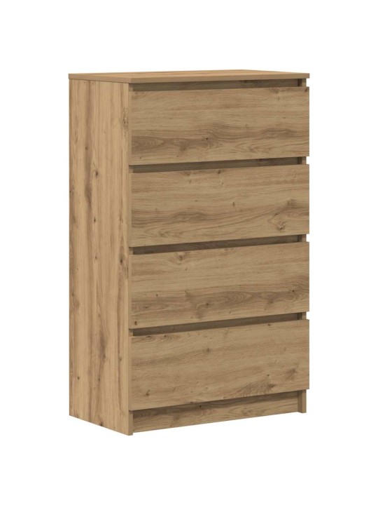Příborník dub artisan 60x35x98,5 cm kompozitní dřevo