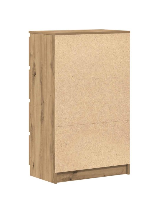 Příborník dub artisan 60x35x98,5 cm kompozitní dřevo