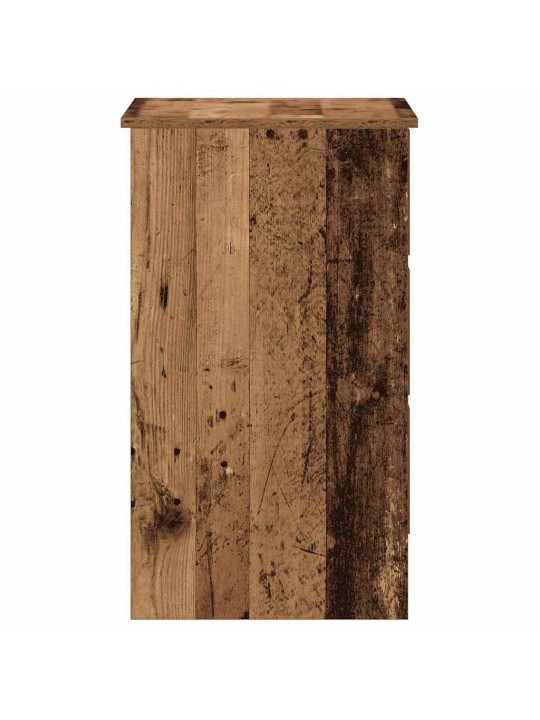 Psací staré dřevo 90x45x76 cm kompozitní dřevo