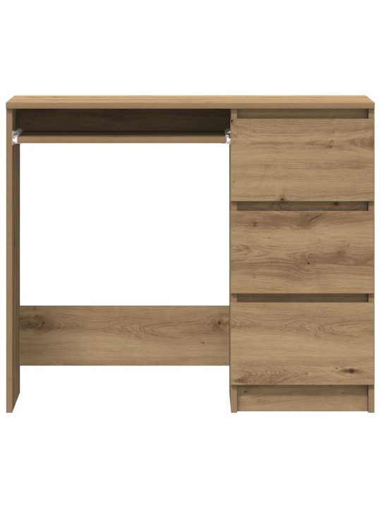 Psací stůl dub artisan 90x45x76 cm kompozitní dřevo