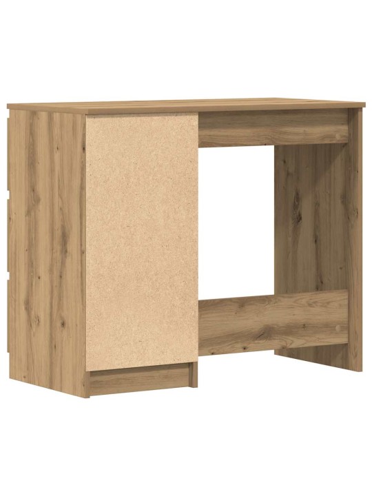 Psací stůl dub artisan 90x45x76 cm kompozitní dřevo