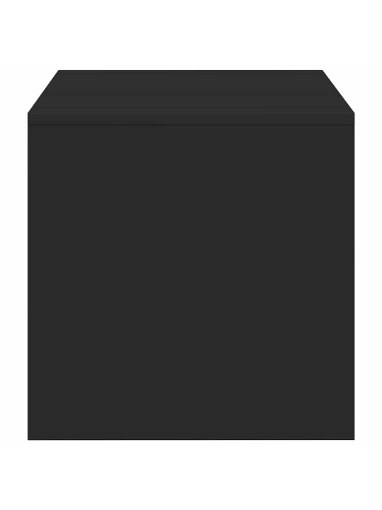 Tv stolek černý 100 x 40 x 40 cm dřevotříska