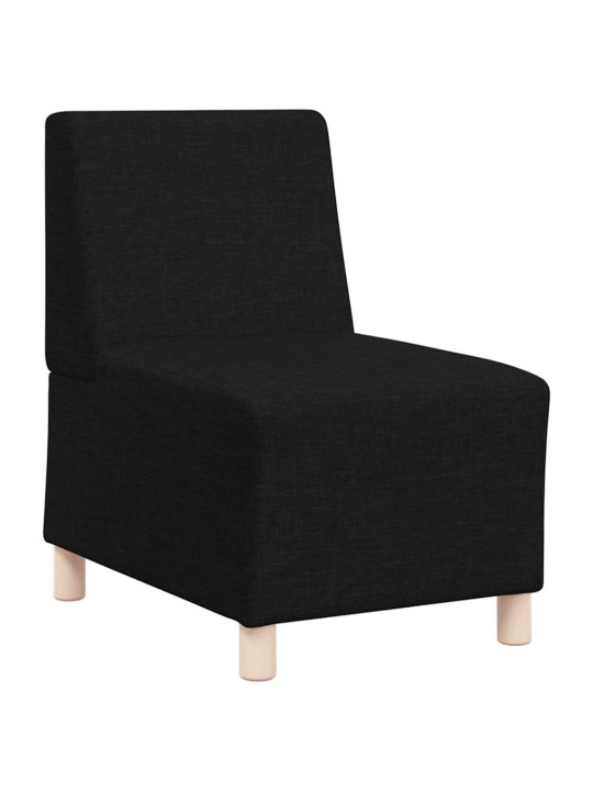 Křeslo černé 55 cm textil