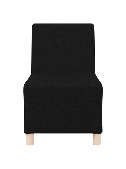 Křeslo černé 55 cm textil