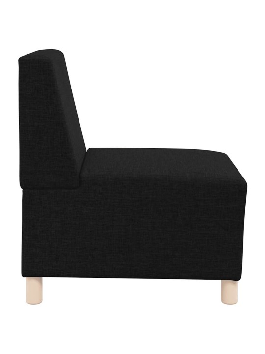 Křeslo černé 55 cm textil