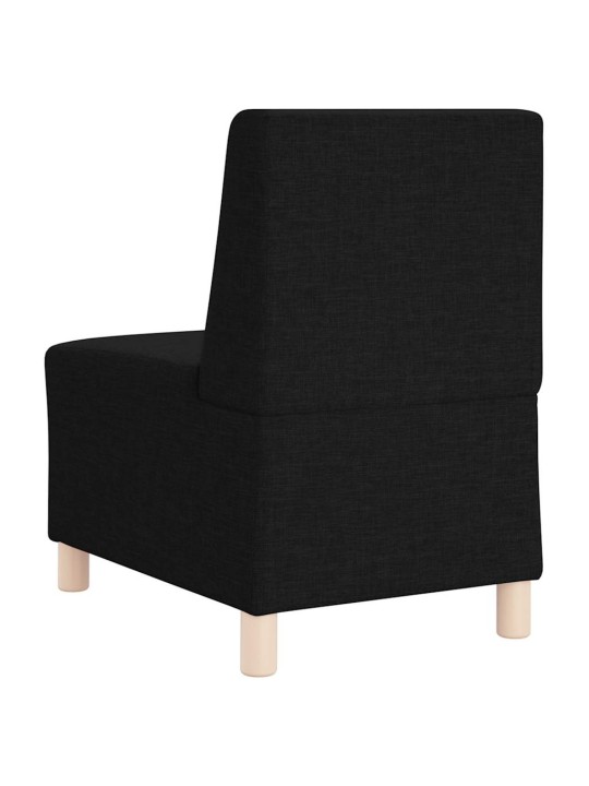 Křeslo černé 55 cm textil