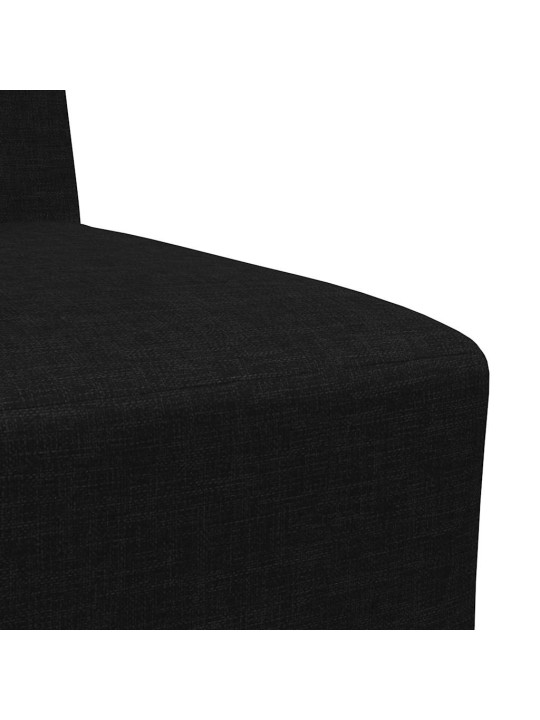 Křeslo černé 55 cm textil
