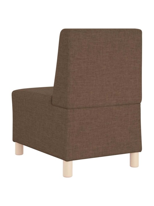 Křeslo hnědé 55 cm textil