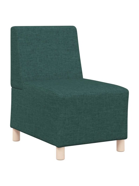 Křeslo tmavě zelené 55 cm textil