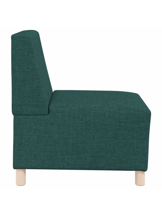 Křeslo tmavě zelené 55 cm textil