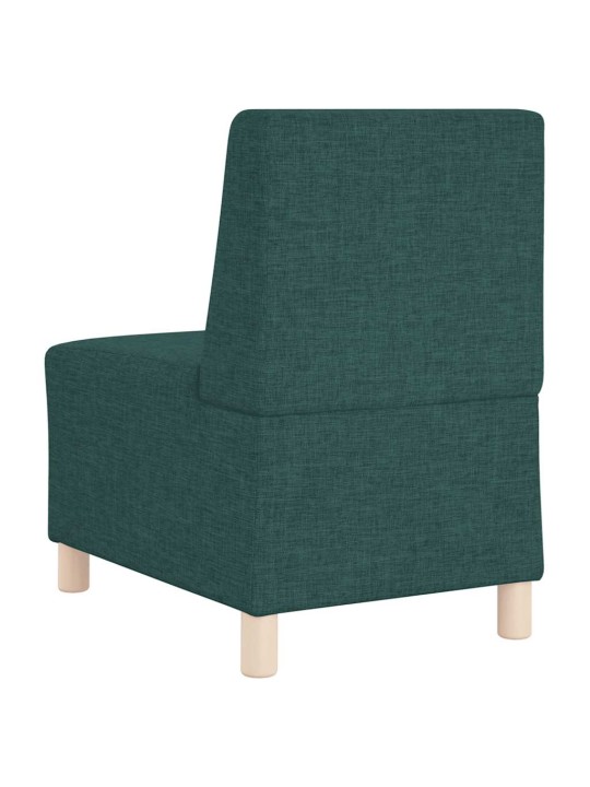 Křeslo tmavě zelené 55 cm textil
