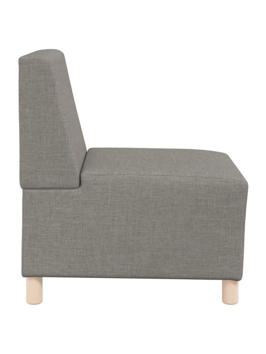 Křeslo taupe 55 cm textil