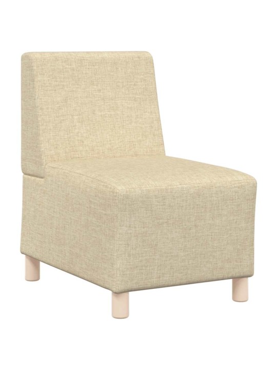 Křeslo krémové 55 cm textil