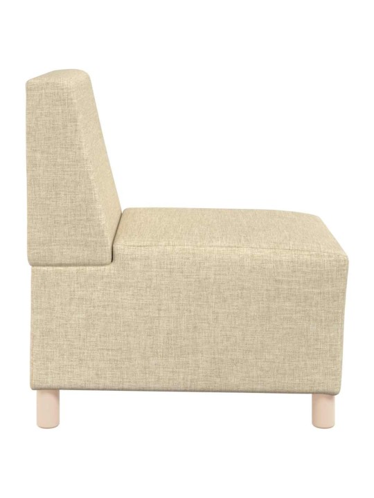 Křeslo krémové 55 cm textil