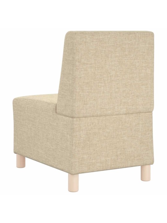 Křeslo krémové 55 cm textil