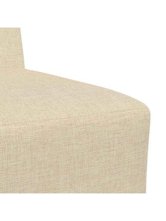 Křeslo krémové 55 cm textil