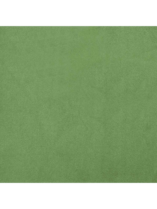 Rozkládací křeslo světle zelené 55 cm velvet