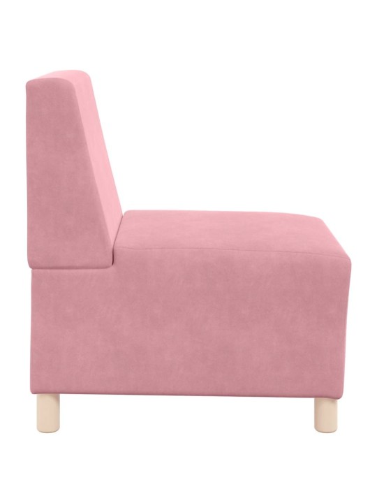 Křeslo růžové 55 cm samet