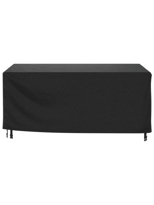 Plachty na zahradní nábytek 2 ks černé 172x113x73cm nepromokavé
