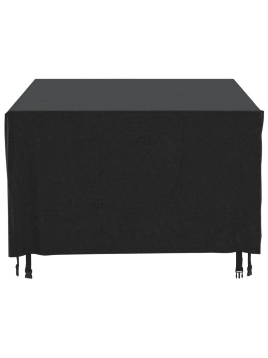 Plachty na zahradní nábytek 2 ks černé 172x113x73cm nepromokavé
