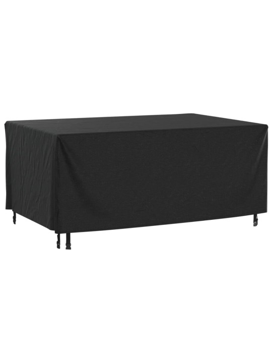 Plachty na zahradní nábytek 2 ks černé 172x113x73cm nepromokavé