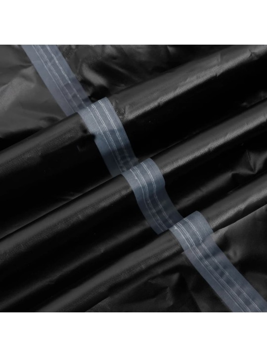 Plachty na zahradní nábytek 2 ks černé 172x113x73cm nepromokavé
