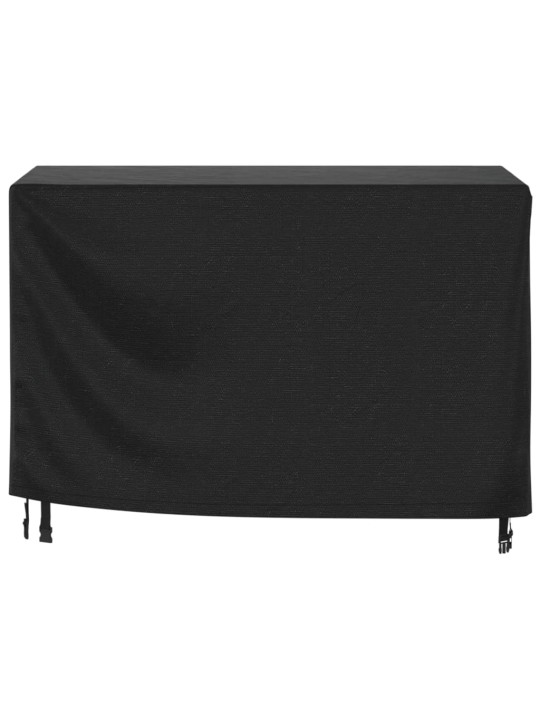 Plachty na zahradní nábytek 2 ks černé 140x70x90 cm nepromokavé