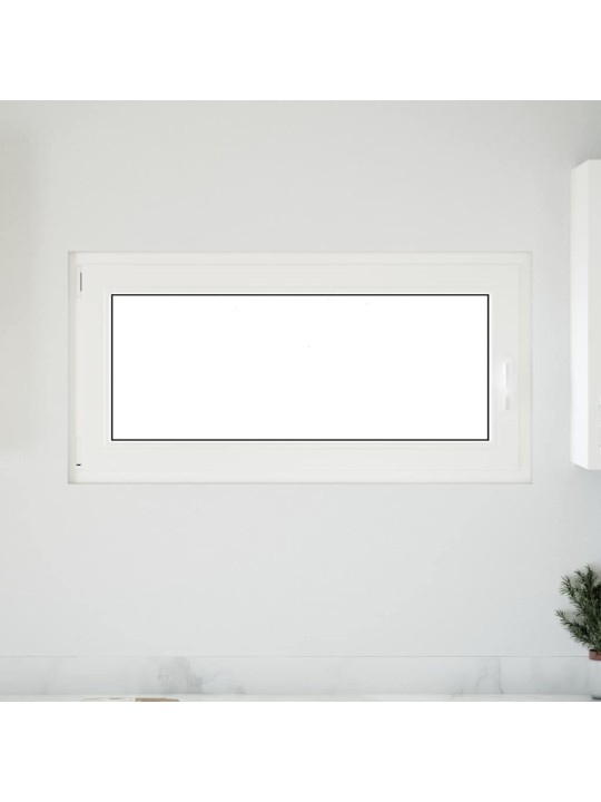 Sklepní okno risor 120x60 cm sklopné&otočné din levé bílé