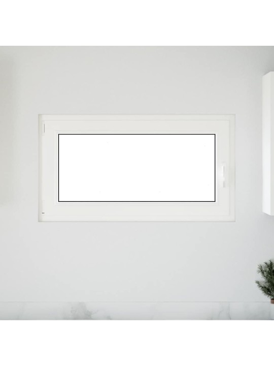 Sklepní okno risor 110x60cm sklopné&otočné din levé antracitové