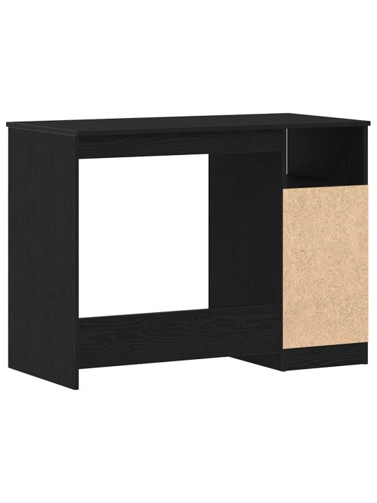 Psací stůl se zásuvkami černý dub 102x50x76 cm kompozitní dřevo