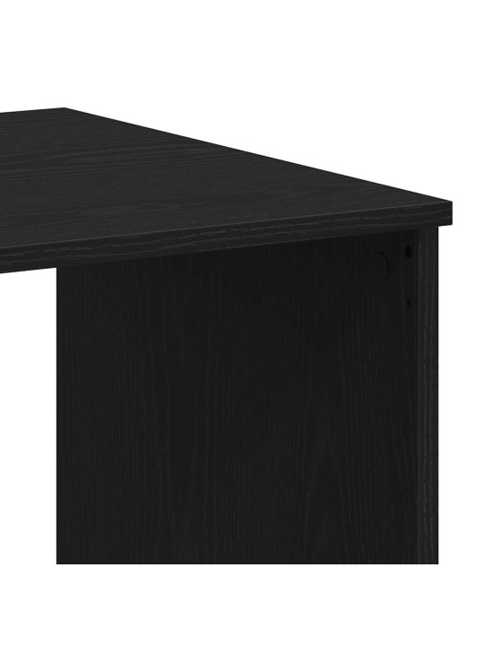 Psací stůl se zásuvkami černý dub 102x50x76 cm kompozitní dřevo