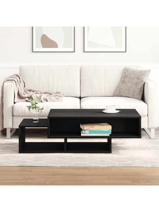 Konferenční stolek černý dub 105 x 55 x 32 cm kompozitní dřevo