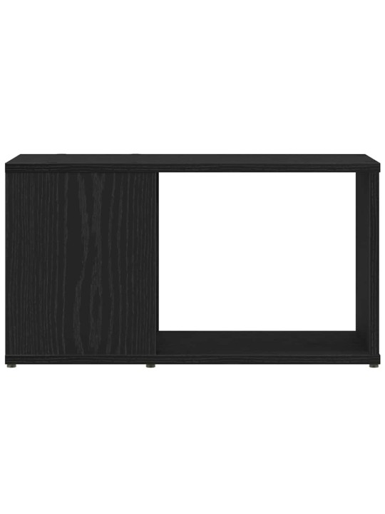 Tv skříňka černý dub 60x24x32 cm dřevěná konstrukce