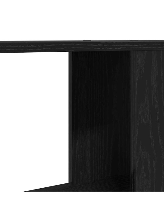 Tv skříňka černý dub 60x24x32 cm dřevěná konstrukce