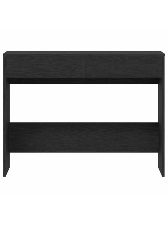 Psací stůl černý dub 101x50x76,5 cm dřevěné konstrukce
