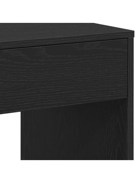 Psací stůl černý dub 101x50x76,5 cm dřevěné konstrukce