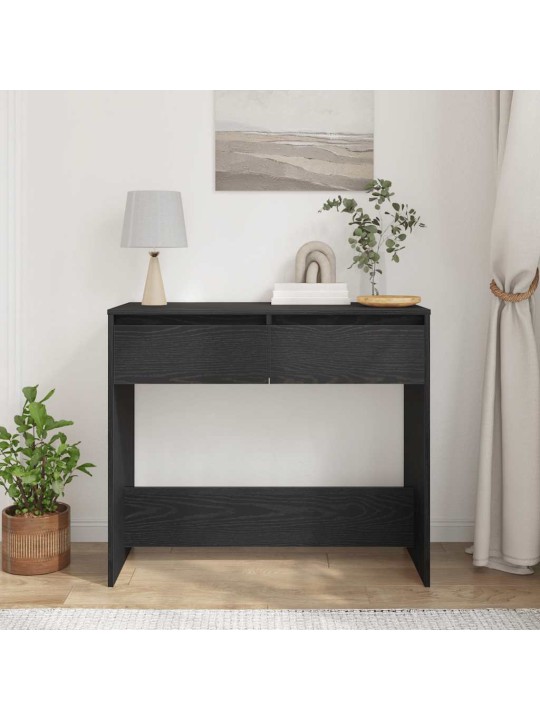 Konzolový stůl black oak 89x41x76,5 cm dřevěné konstrukce