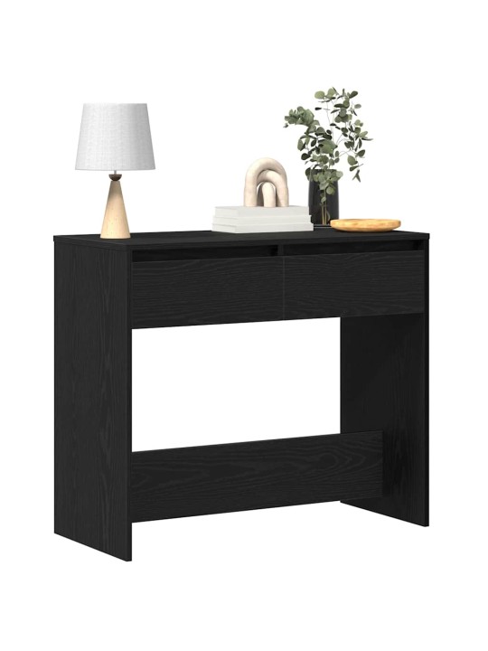 Konzolový stůl black oak 89x41x76,5 cm dřevěné konstrukce