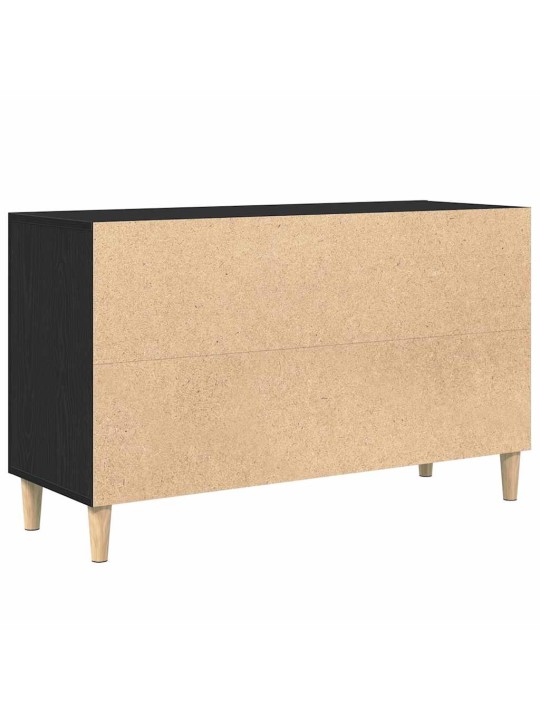 Příborník černý dub 100x36x60 cm dřevěná konstrukce