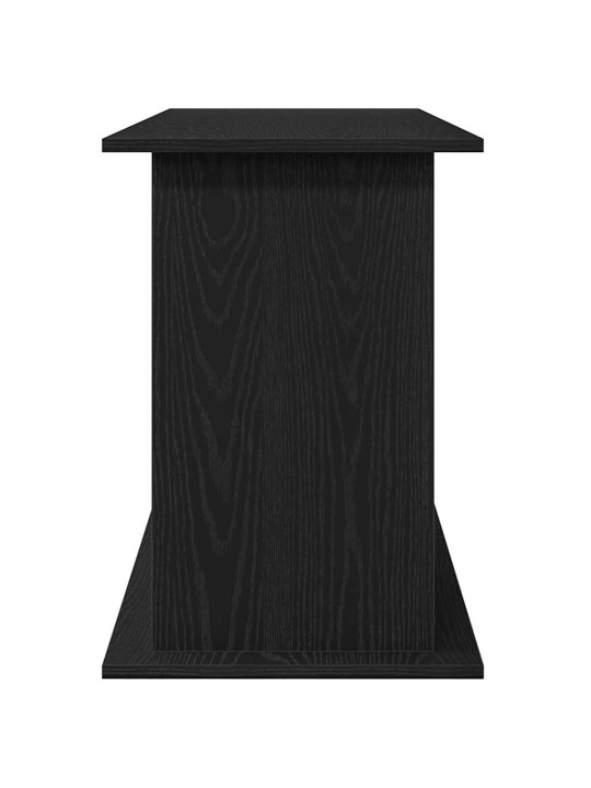 Stojan na akvárium černý dub 121x41x58 cm dřevěná konstrukce