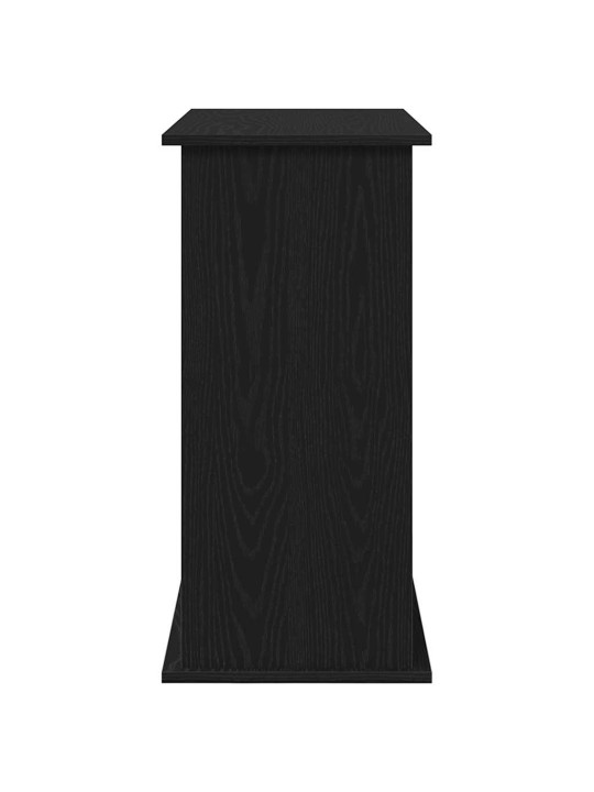 Stojan na akvárium dub černý 81x36x73 cm dřevěná konstrukce