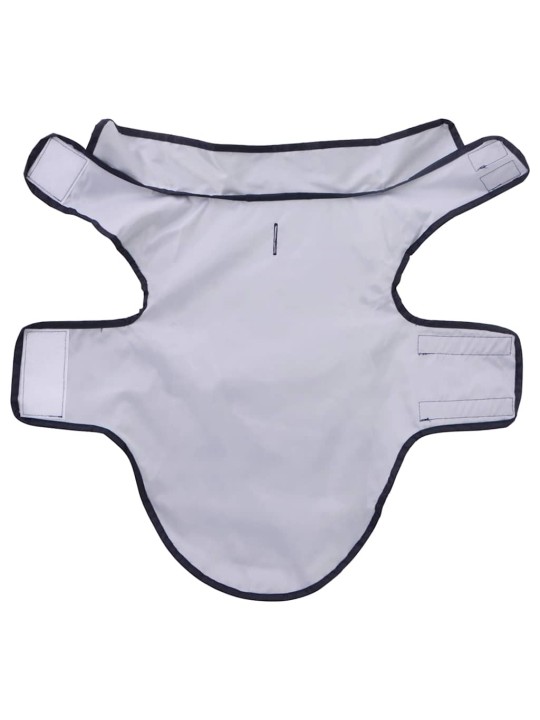 Pláštěnka pro psy s reflexními proužky polyester modrá xs