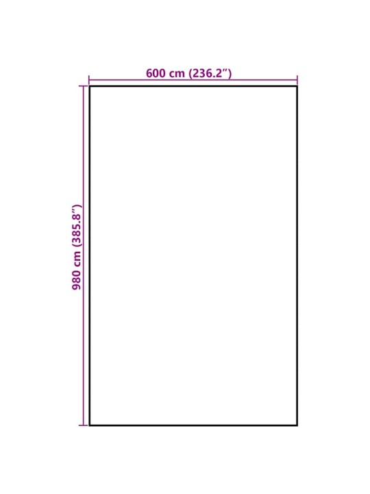 Plachta na seno 9,8x6 m 140 g/m² polypropylen