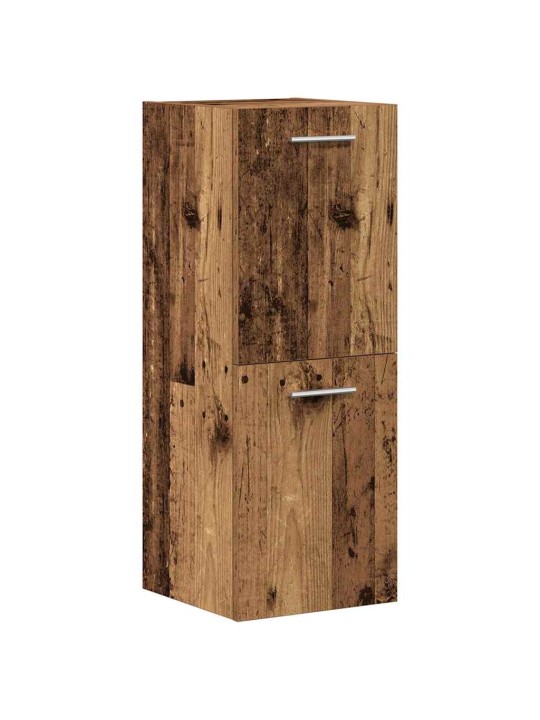 5dílná koupelnová sestava old wood kompozitní dřevo
